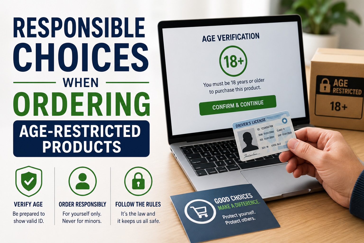 Responsible Choices When Ordering Age-Restricted Products